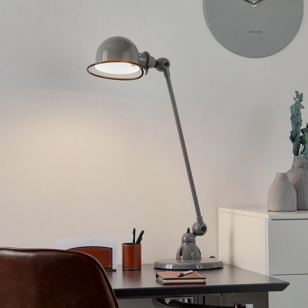 Bureau exécutif Jieldé Loft D6000 lampe à poser, grise