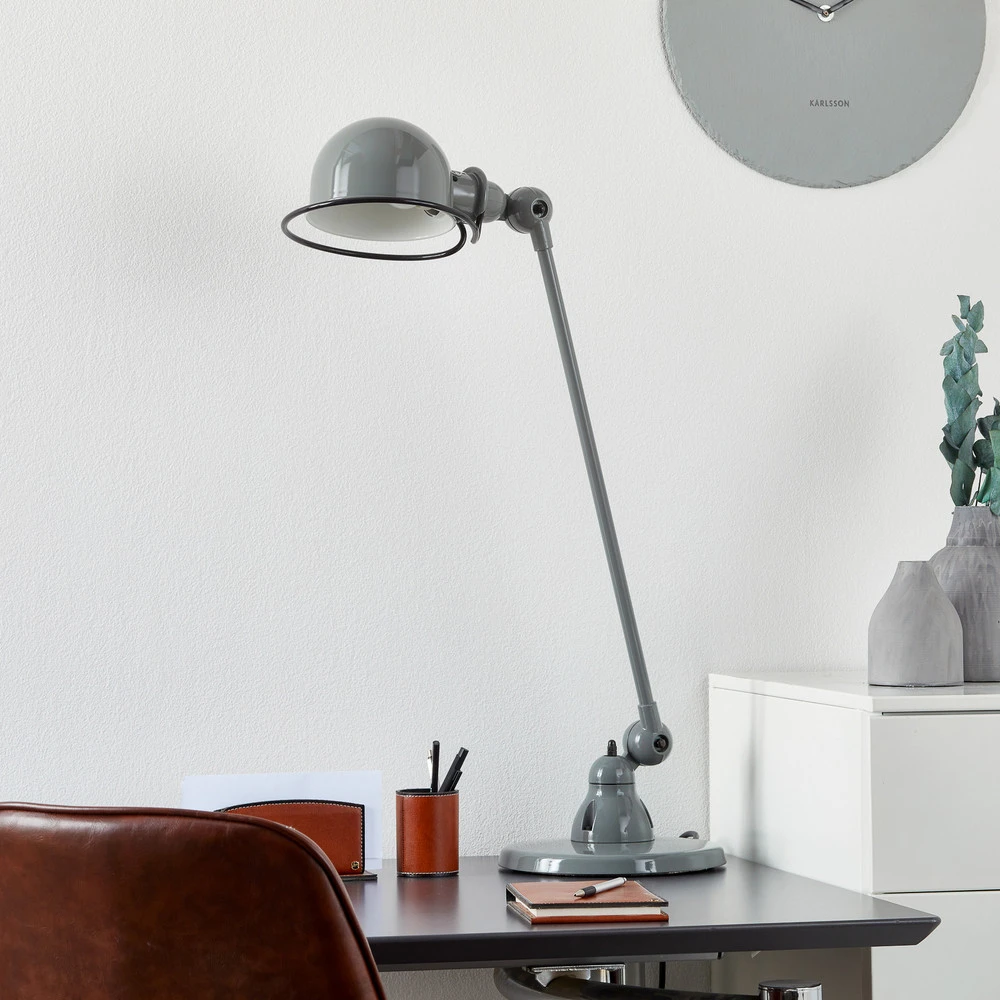 Bureau exécutif Jieldé Loft D6000 lampe à poser, grise