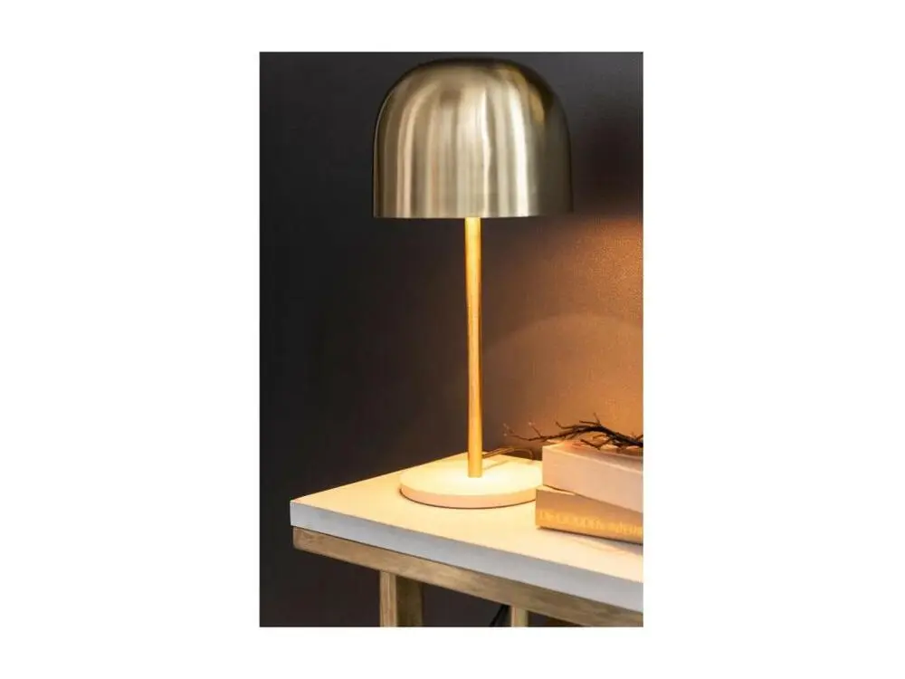 Bureau exécutif Lampe à Poser Design "Queen" 49cm Or