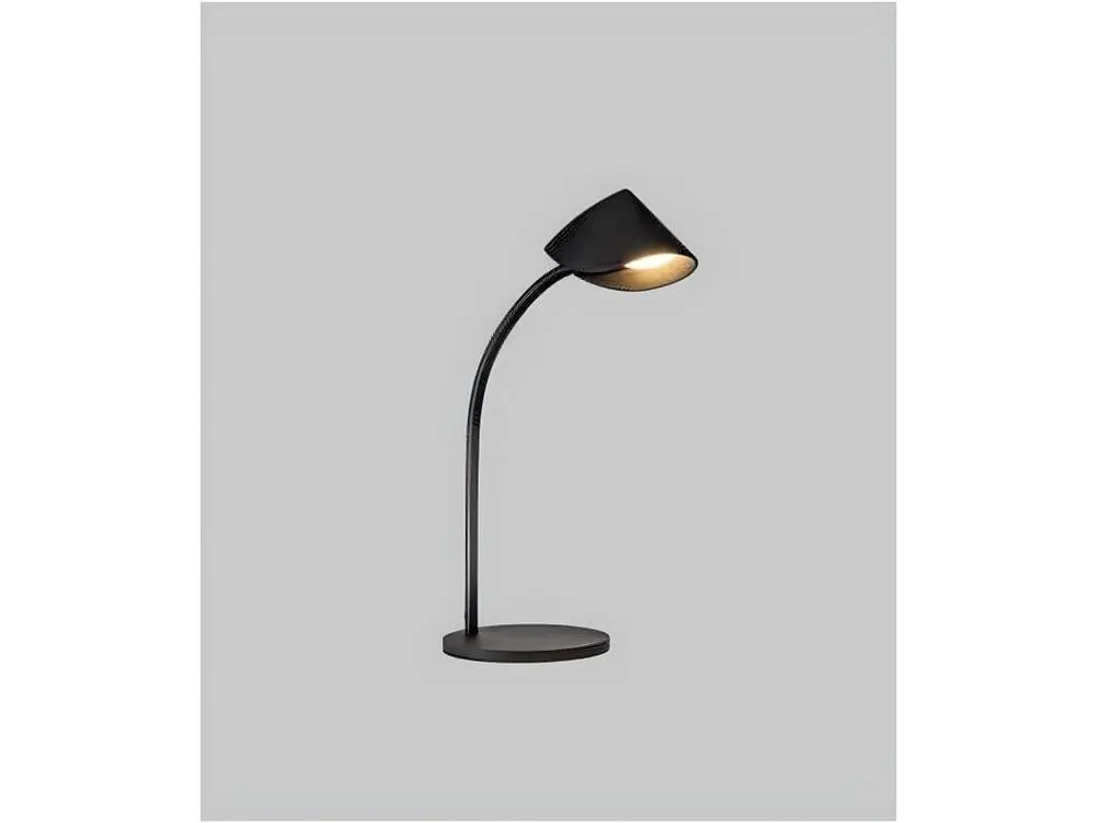 Bureau LED 8.5w CAPPUCCINA noir MANTRA Dimensions 160x80 cm