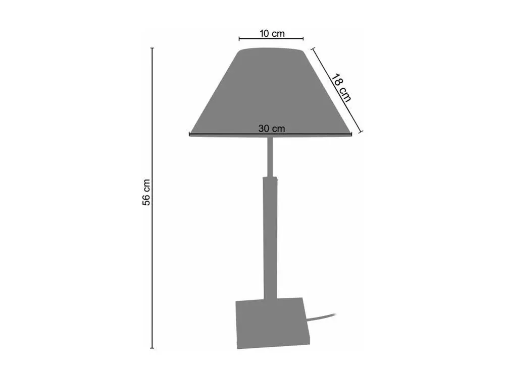 Bureau Professionnel HOD B - Lampe poser colonne bois naturel et taupe