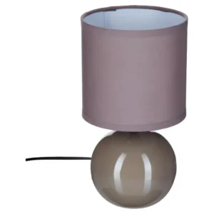 Bureau réglable en hauteur Lampe à Poser Céramique "Boule" 24cm Taupe
