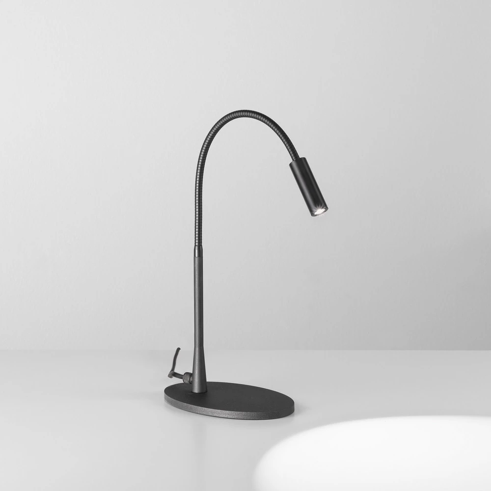 Egger Zooom lampe à poser LED bras modulable, noire