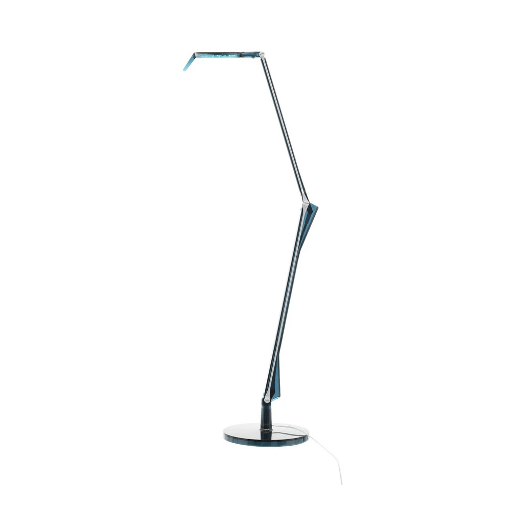 Kartell Aledin Tec lampe à poser LED, bleue Assemblé et prêt à l'emploi