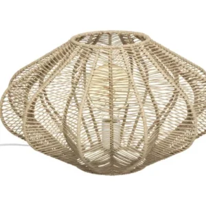 Lampe à poser coloris Naturel D. 44 x H. 25 cm