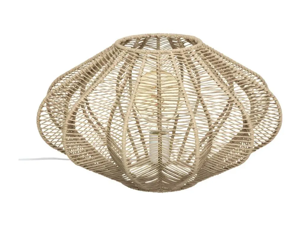 Lampe à poser coloris Naturel D. 44 x H. 25 cm
