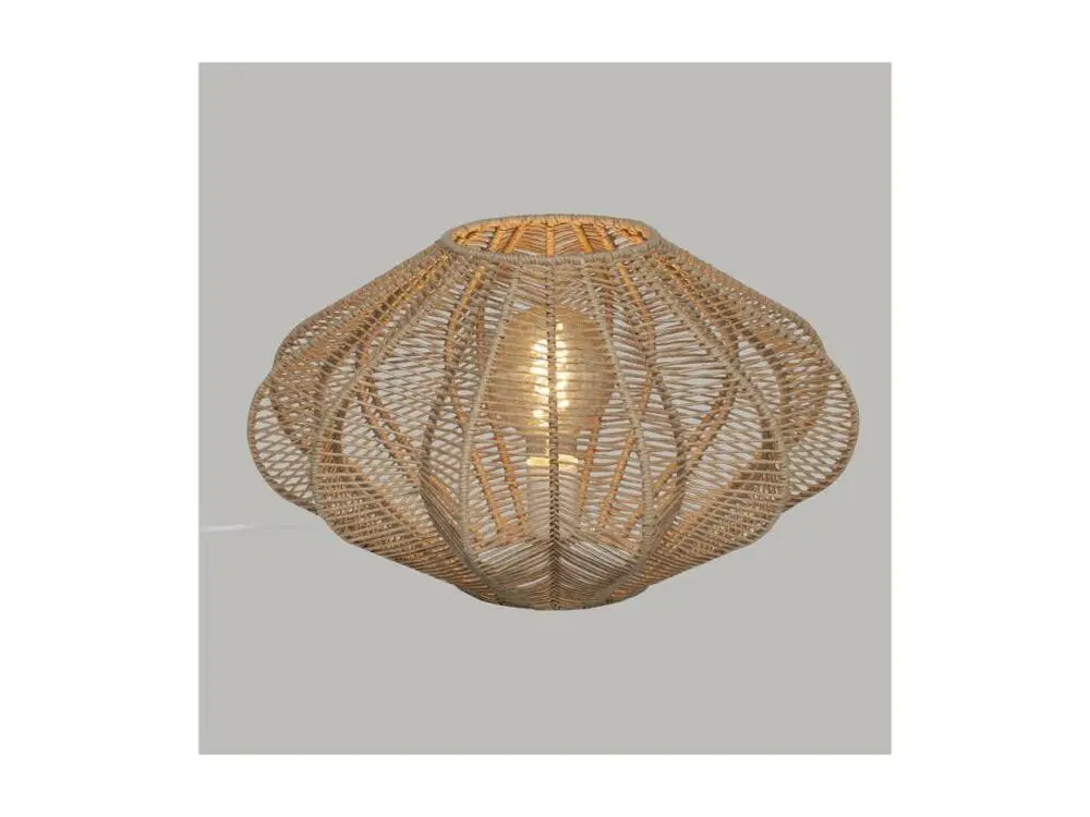 Lampe à poser coloris Naturel D. 44 x H. 25 cm