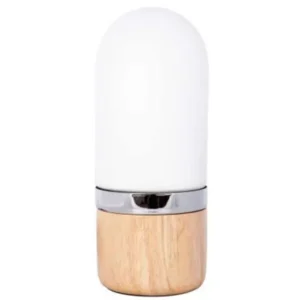 Lampe à Poser Design "Ganro" 33cm Blanc avec câble management