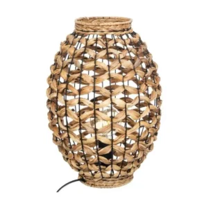 Lampe à poser en Jacinthe naturel H 40 cm