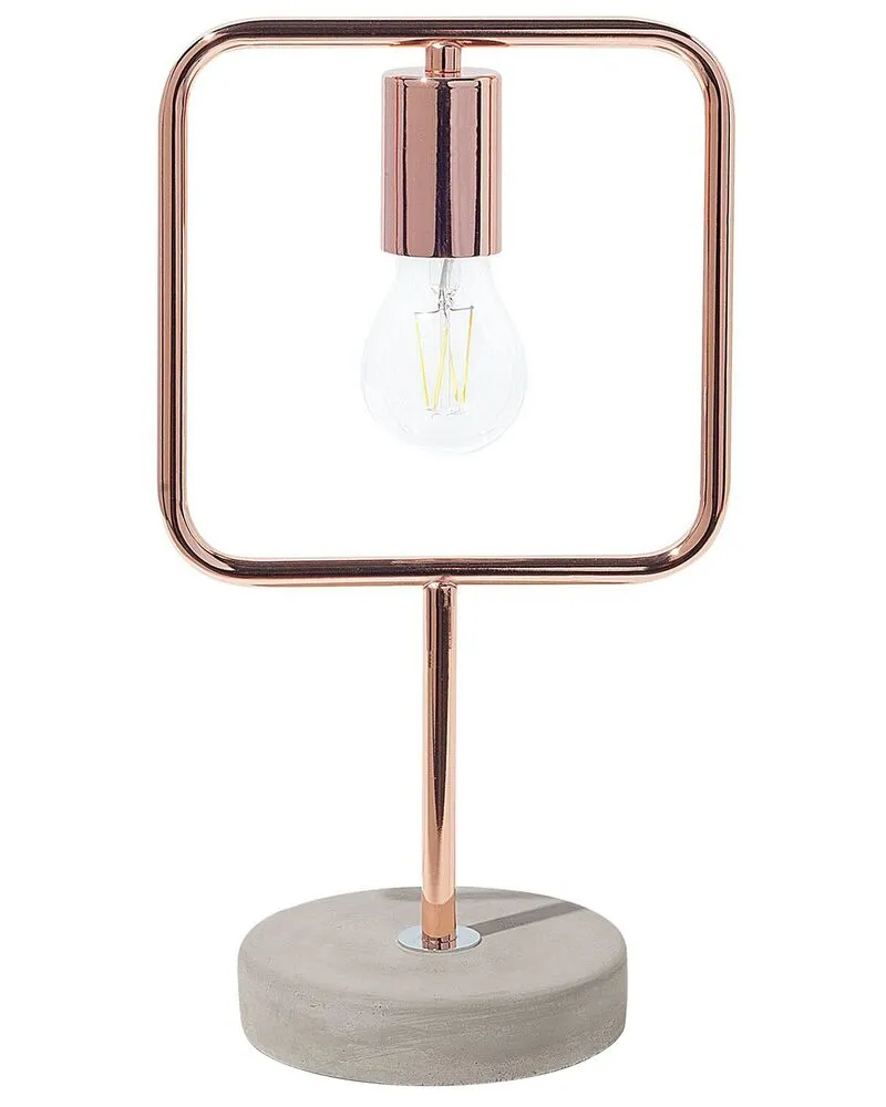 Lampe à poser en métal cuivré MUNDO avec garantie 5 ans