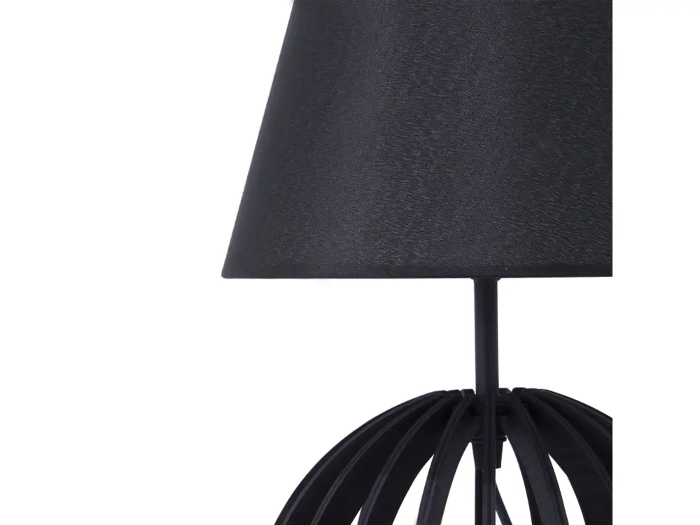 Lampe de table noir SAMO avec mémoire de positions