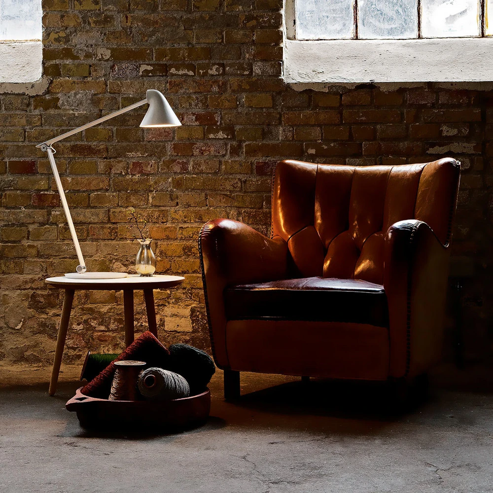 Louis Poulsen NJP lampe de table 2 700 K blanche Dimensions 160x80 cm