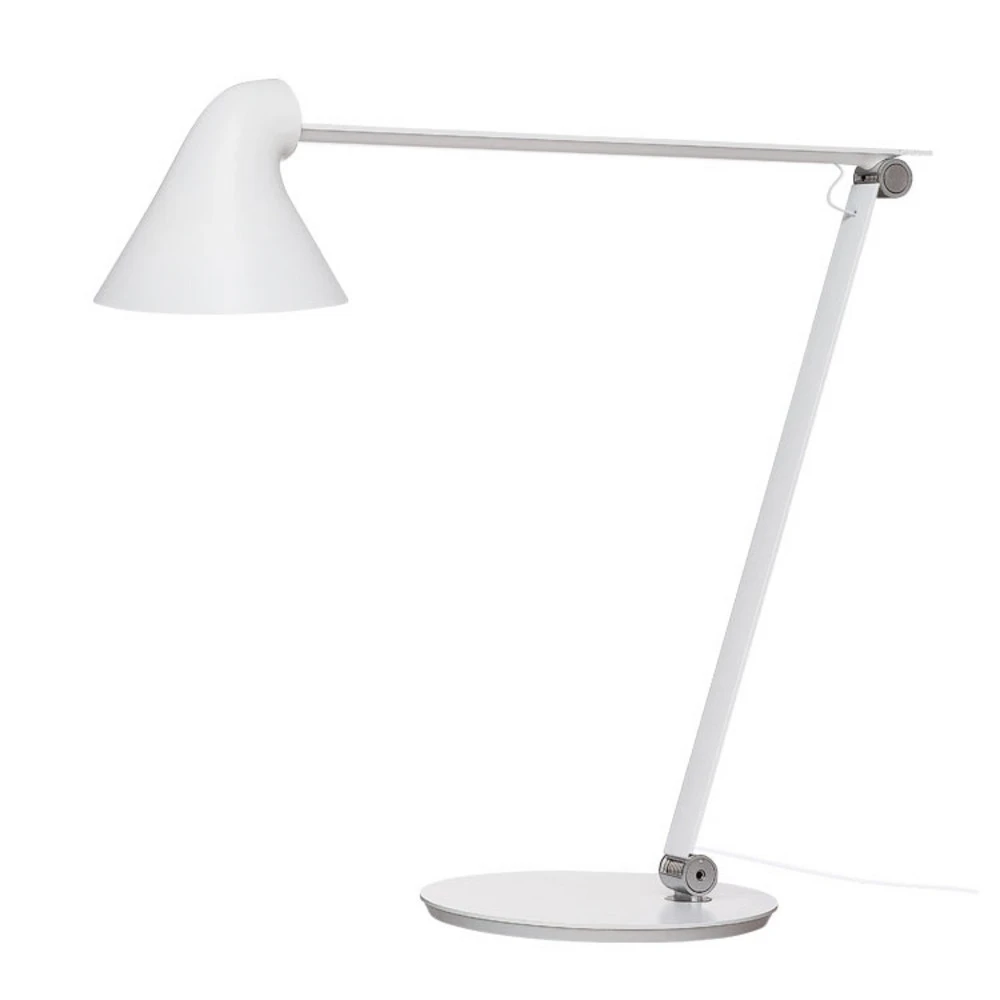 Louis Poulsen NJP lampe de table 2 700 K blanche Dimensions 160x80 cm