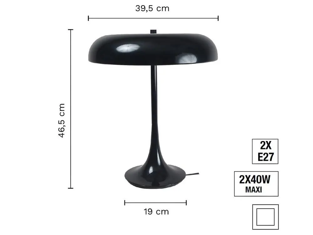 MADISON - noir - TEMAHOME Couleur Noyer