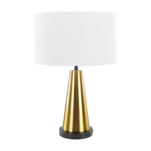 Poste de travail assis-debout Lampe à poser chamois clair SANDON