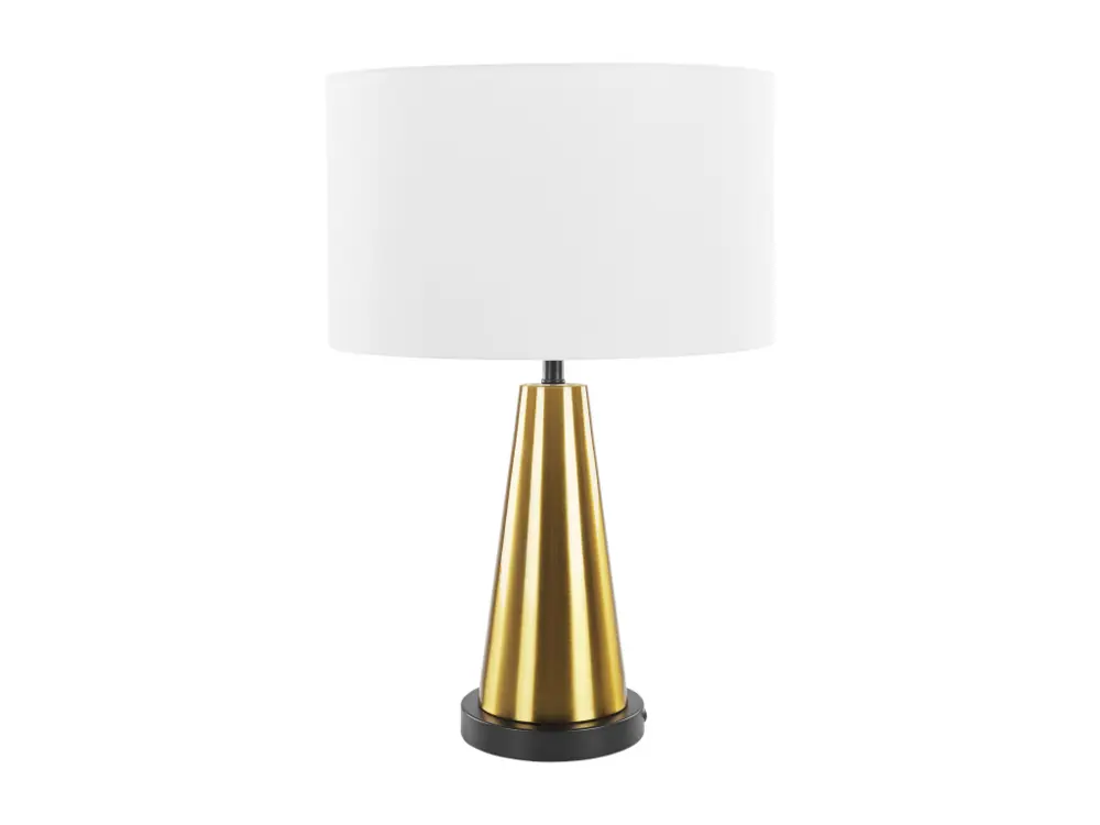 Poste de travail assis-debout Lampe à poser chamois clair SANDON