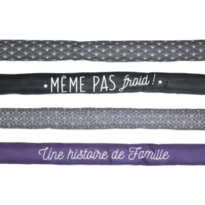 Boudin de porte avec illustrations 80 cm 4 modèles assortis