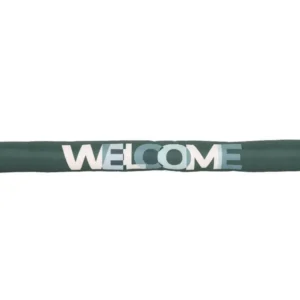 Boudin de porte de message collection COLOR vert avec compartiments intégrés