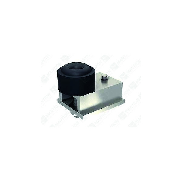 Butoir de porte 2098 caoutchouc - Hauteur : 70 mm - Diamètre : 40 mm - MANTION avec système de clipsage