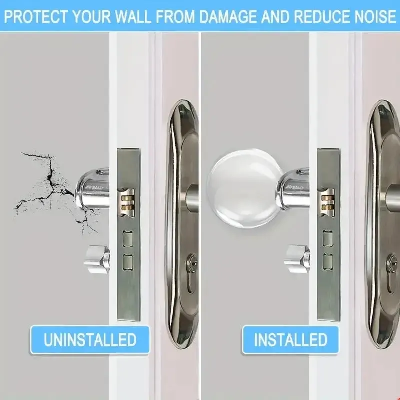 Butoir Porte BOSS TAPE Voir à travers 4cm – Protection Murs avec compartiments intégrés