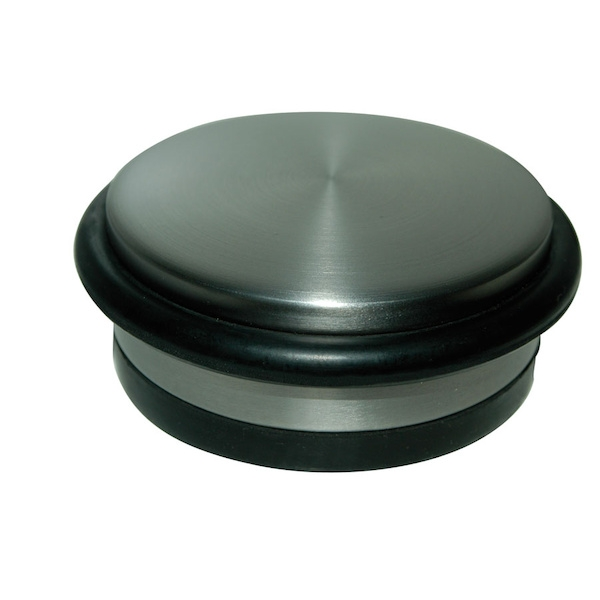 Butoir de porte BU258/72V inox - Hauteur : 41 mm - Diamètre : 100 mm - CHRISLIGNE CADAP pour poste de travail réglable