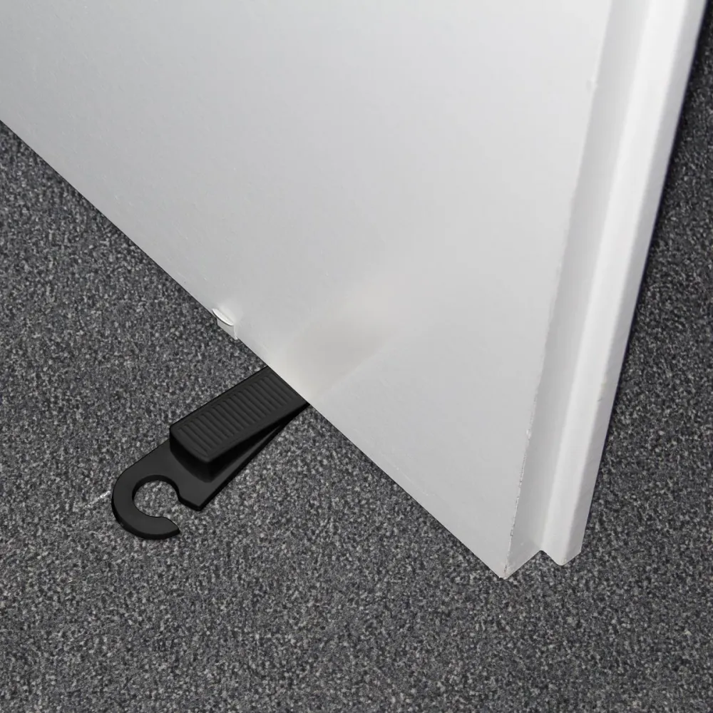 Ensemble de 4 butoirs de porte Fackelmann en tissu respirant