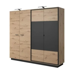 Organisateur de câbles Armoire à portes battantes NEST LED