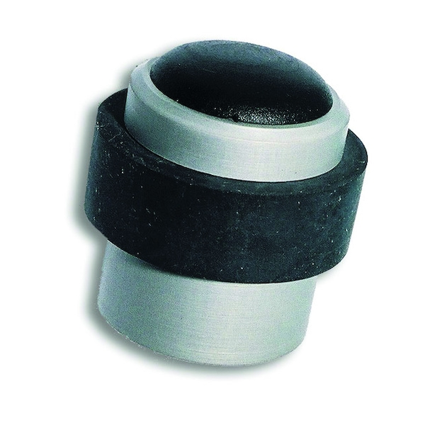 Système de suspension Butoir de porte SENIOR36 Aluminium - Hauteur : 38 mm - Diamètre : 36 mm - argent - CIVIC INDUSTRIE