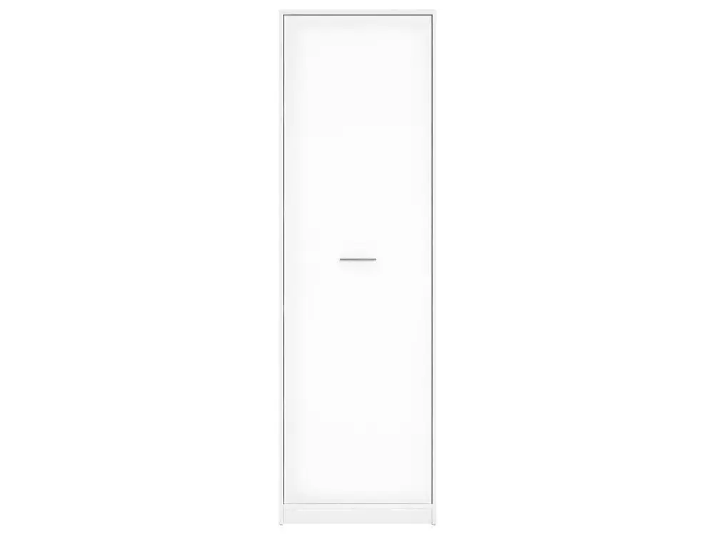 Armoire colonne 1 porte Ewen Blanc