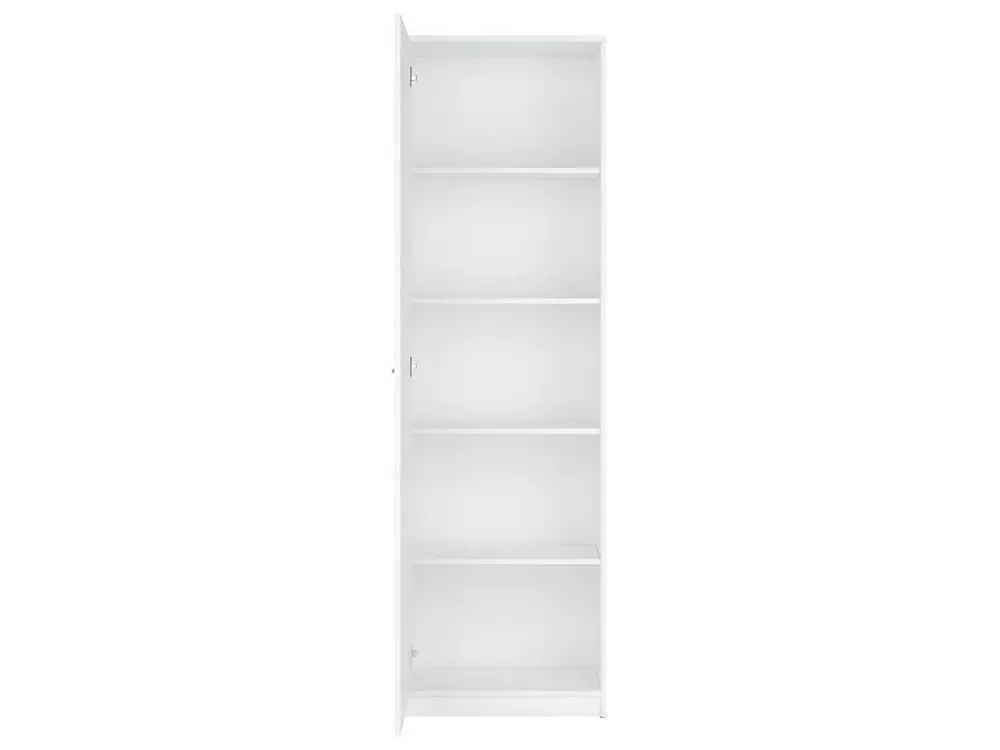 Armoire colonne 1 porte Ewen Blanc