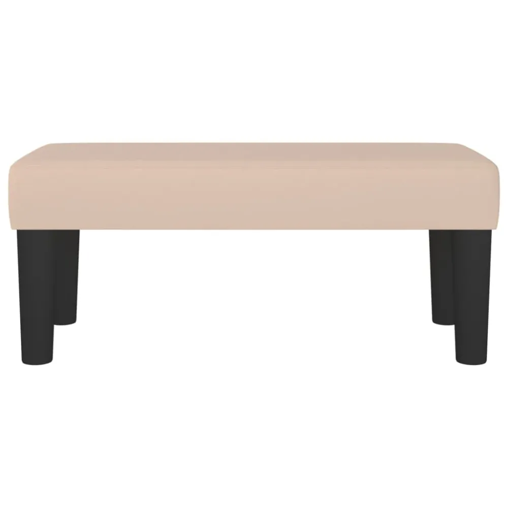 Banc banquette cappuccino 70 x 30 x 30 cm synthétique 02_0010607