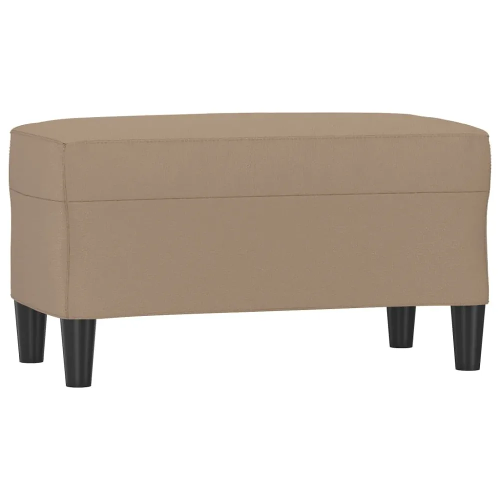 Banc banquette cappuccino 70 x 35 x 41 cm synthétique 02_0010692