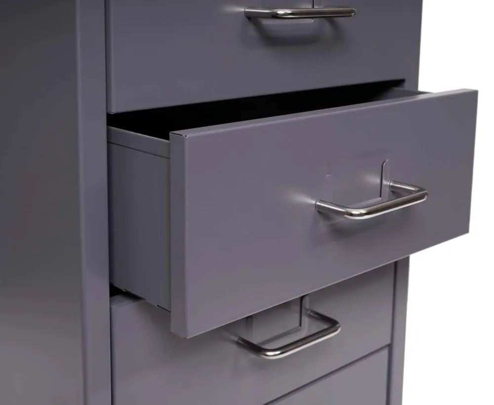 Caisson à tiroirs en acier 69x28x41cm 6 tiroirs gris profond 04_0004354
