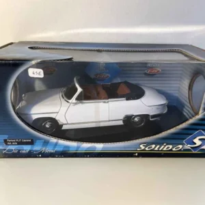 Panhard PL17 cabriolet blanche (Solido référence 8174) - Echelle 1/18ème