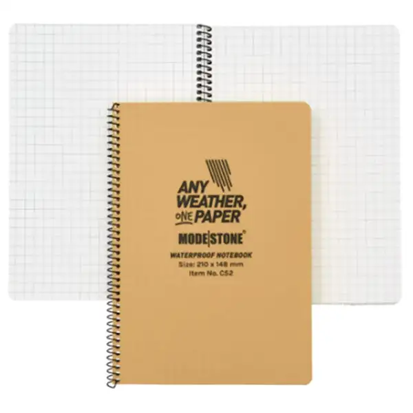 ANY WEATHER ONE PAPER, carnet à spirales 210x148mm (A5), 50 feuilles,