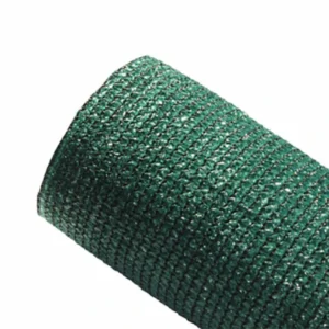 Brise-vue 80% - vert/noir - 95gr/m² - sans boutonnières vert/noir 2m x 5m
