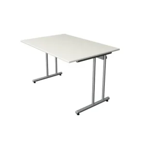 Bureau Kerkmann L 1200 x P 800 x H 750 mm blanc 11439110 se procurer à bas prix