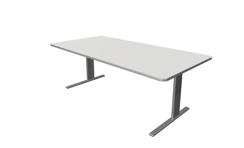 Bureau Kerkmann Unic L 2000 x P 1000 x H 750 mm blanc 11334110 magasiner à bas prix