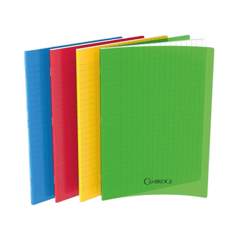 Cambridge, Cahier piqué 24x32 cm 96 pages, grands carreaux chez Alp… – Pour une maison organisée et élégante