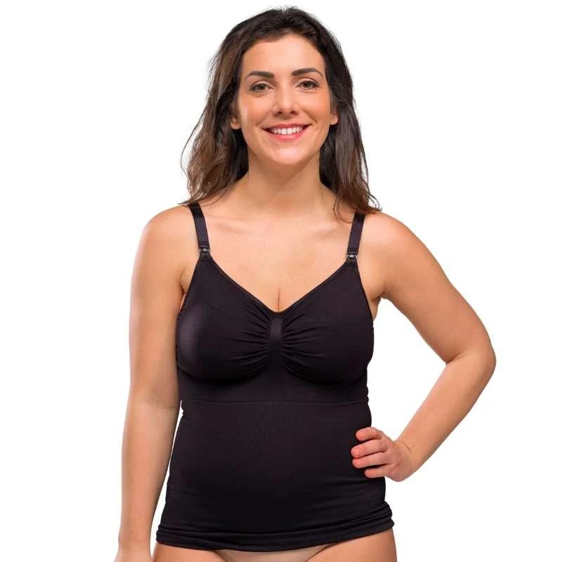 Carriwell Retour à Vous Ammetop - Cami sans couture - noir
