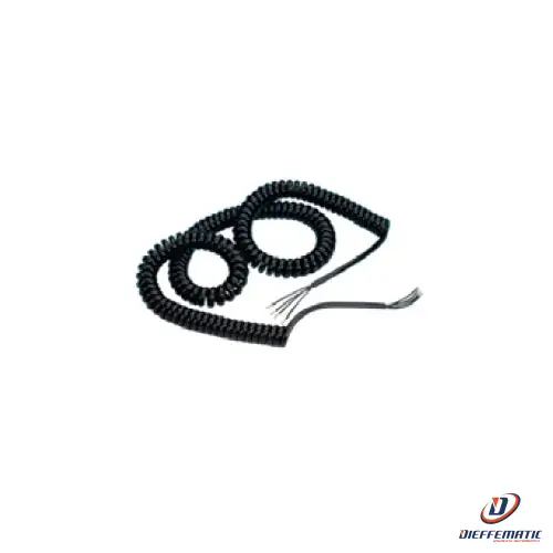 Cavo spiralato, Ø 6 mm, 4 cavetti da 0,5 mm2, L max 5 m Bircher SPK-5 239889