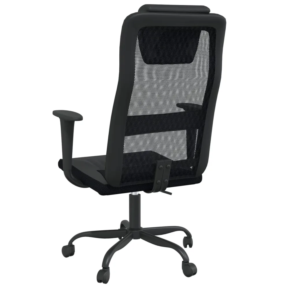 Chaise fauteuil siège de bureau informatique étude réglable en hauteur noir 02_0024072