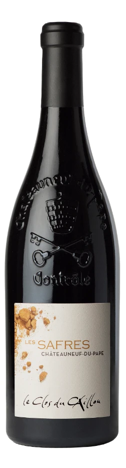 Le Clos Du Caillou - Les Safres Rouge 2020 Aoc Châteauneuf Du Pape - Carton De 6 Bouteilles De 75 Cl - Vin Biologique Cert...