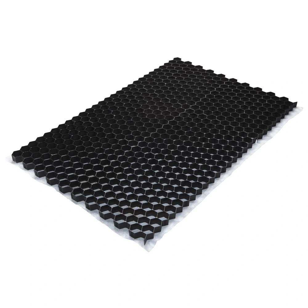 Dalle gravel fix pro noir - stabilisateur de gravier - env. 120x80 cm