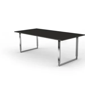 Kerkmann bureau réglable en hauteur extra large / table de réunion Aveto L 2000 x P 1000 x H 680-820 mm anthracite 1143091...