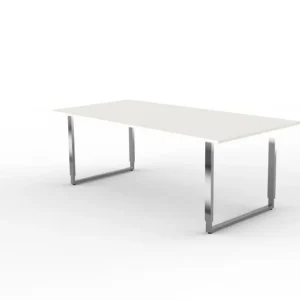 Kerkmann bureau réglable en hauteur extra vaste Aveto L 2000 x P 1000 x H 680-820 mm blanc 114324.1 acheter à bas prix