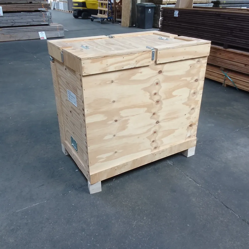 Chemises suspendues Caisse bois 2 niveaux - 1200 x 800 x 1180 mm