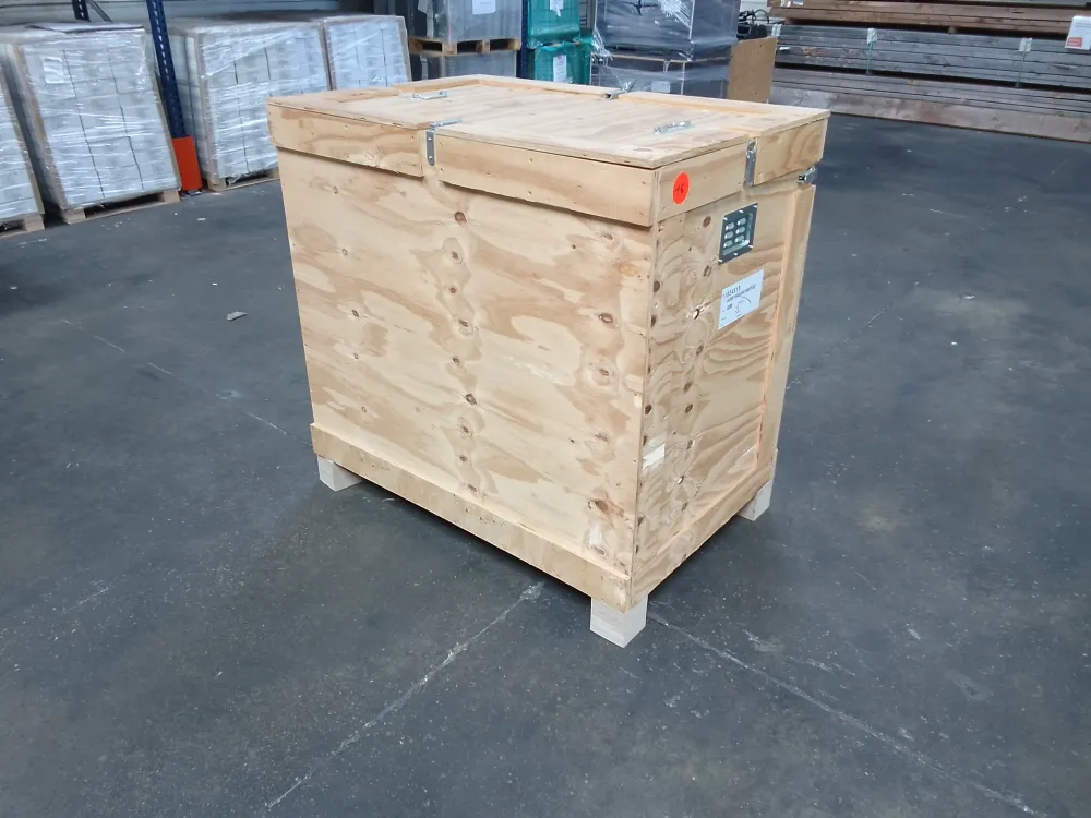 Chemises suspendues Caisse bois 2 niveaux - 1200 x 800 x 1180 mm