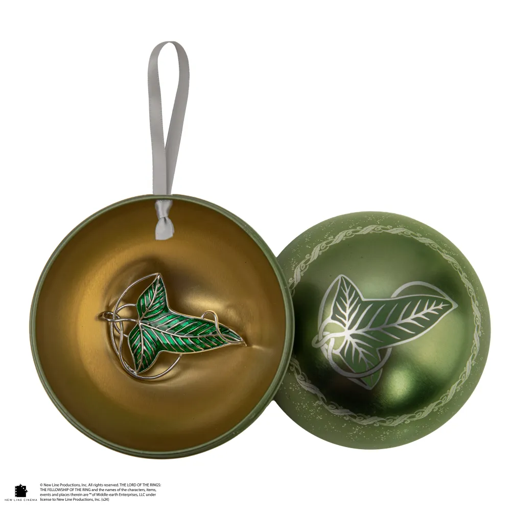 Etiquettes auto-collantes Broche en feuille de Lorien Capsule de vacances