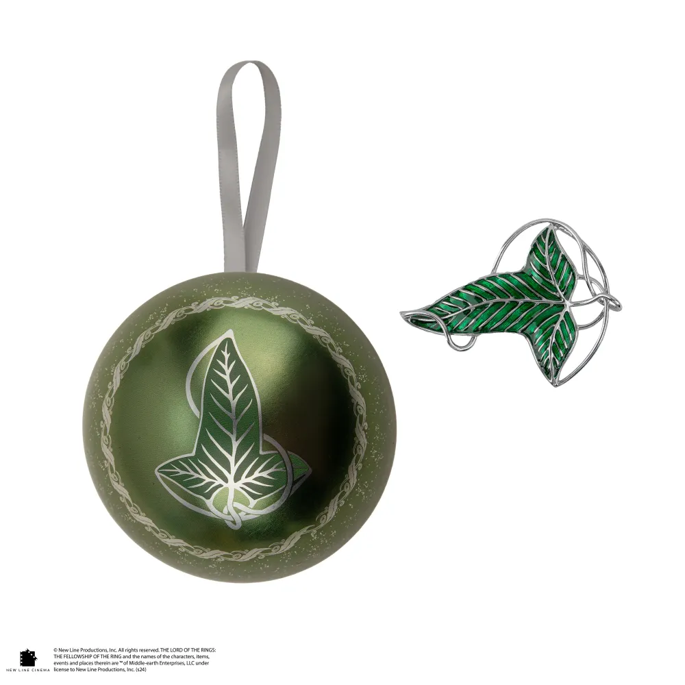 Etiquettes auto-collantes Broche en feuille de Lorien Capsule de vacances